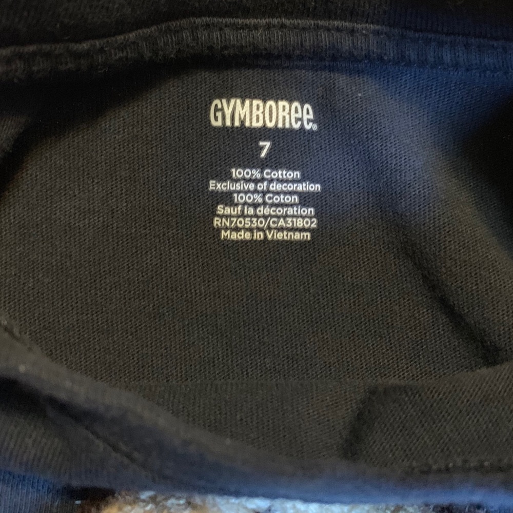 🔥 2/10 LAST CHANCE Gymboree boys appliqué dog short sleeve 7 - Picture 3 of 3